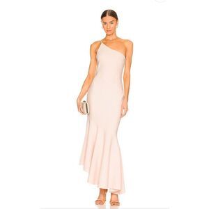 Significant Other Tori One shoulder Asymmetrical hem Dress in Lilac Size 4 NWT